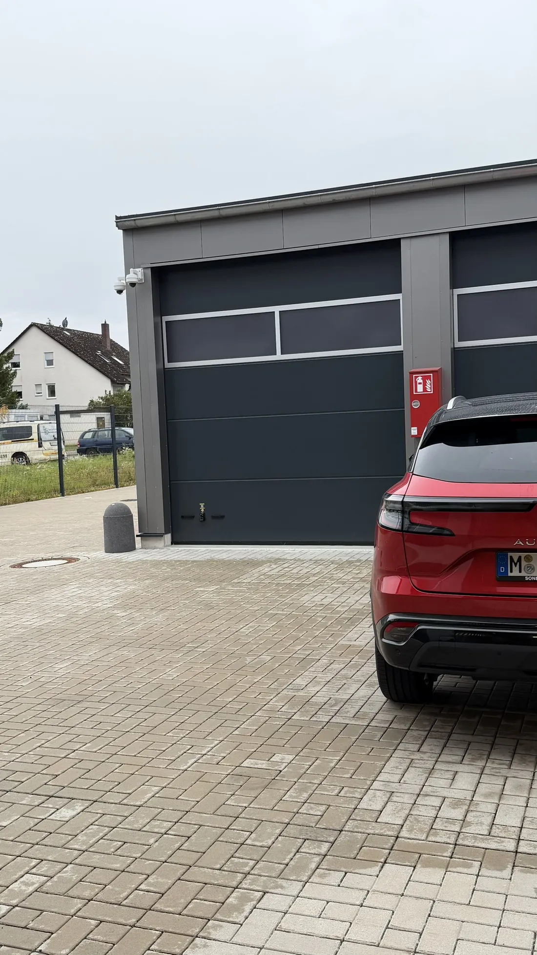 Außenansicht unserer Garage in Roth-Eckersmühlen – gut zehn Minuten von Schwabach